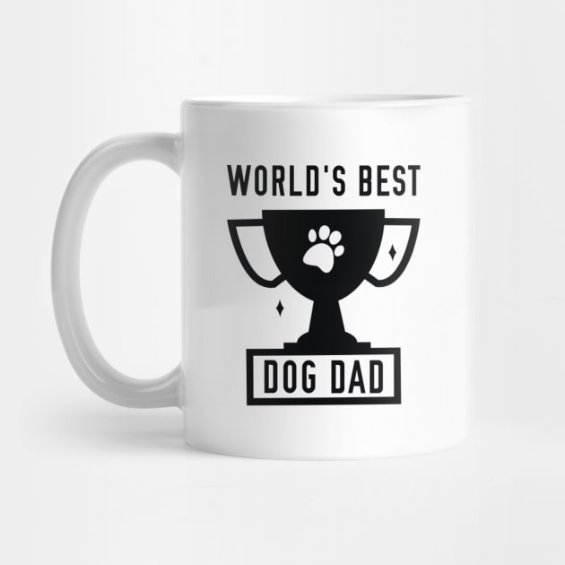 World's Best Dog Dad by LuckyFoxDesigns